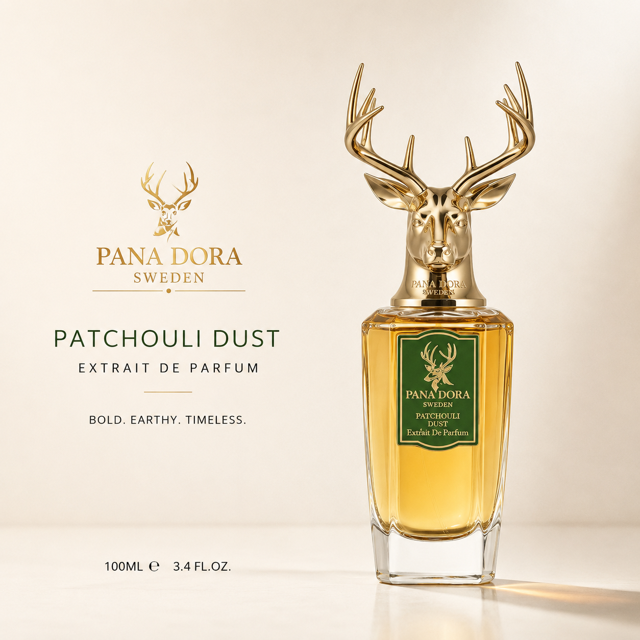 Pana Dora Patchouli Dust Extrait de Parfum 100ml