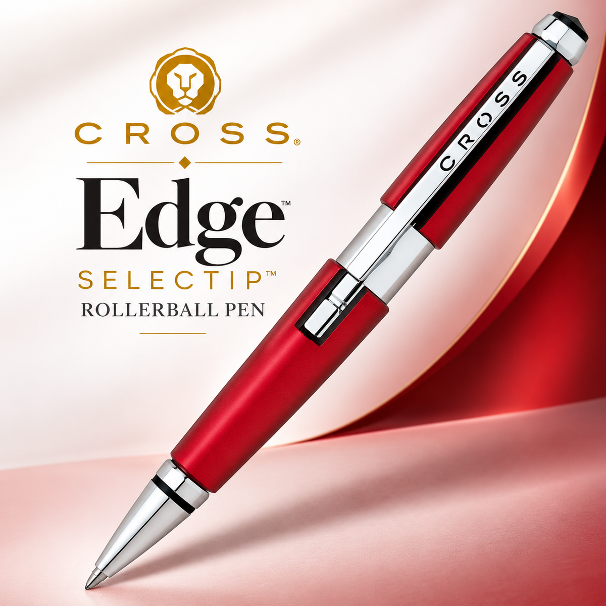 Cross Edge Selectip Rollerball Pen – Crimson Red