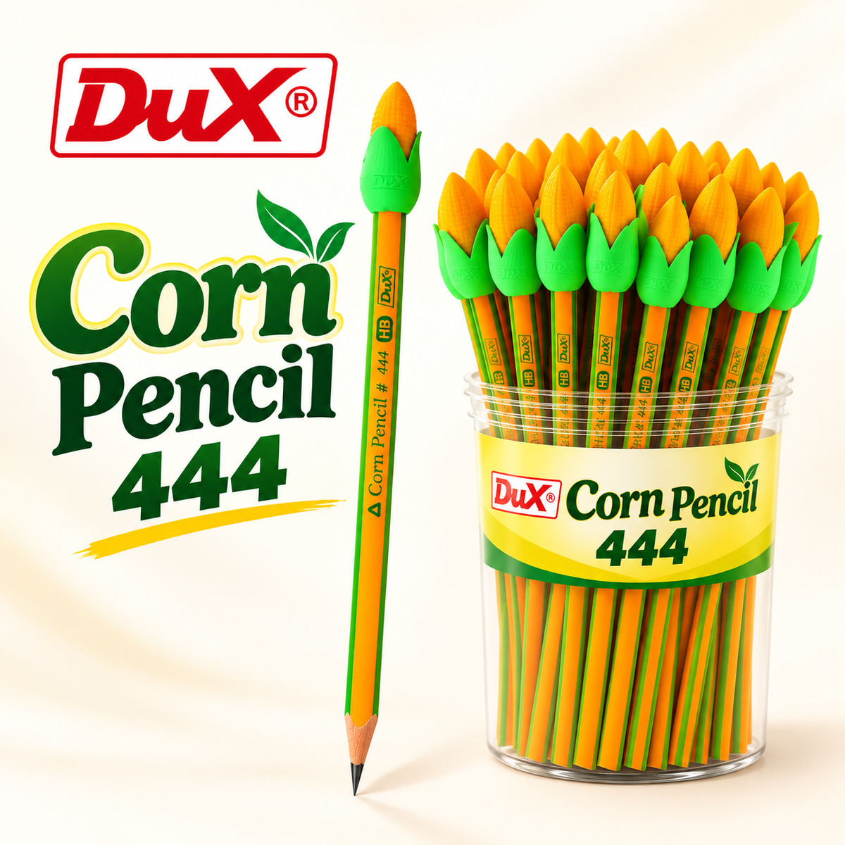 DUX Pencil 444 – Premium Writing Pencil - 48 Pcs Jar