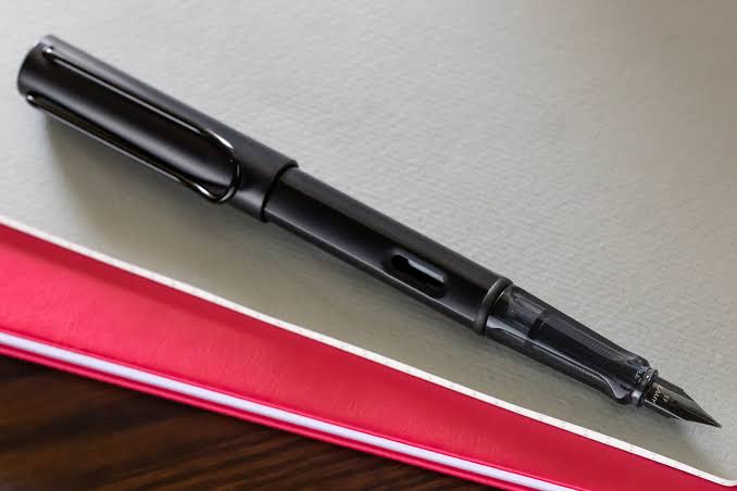 Lamy AL-star Black Fountain Pen – Medium Nib