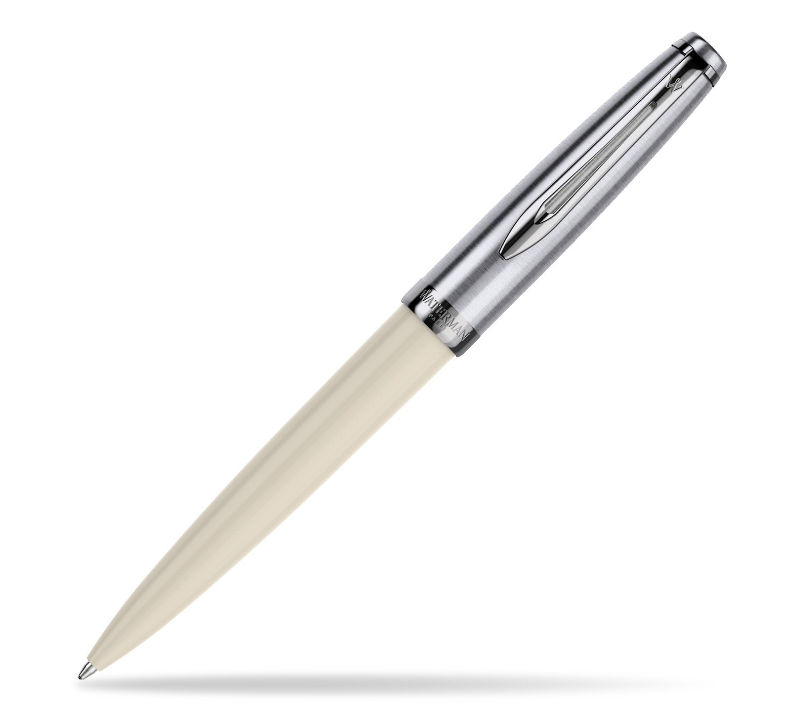Waterman Emblem Lacquer Ivory CT Ballpoint Pen