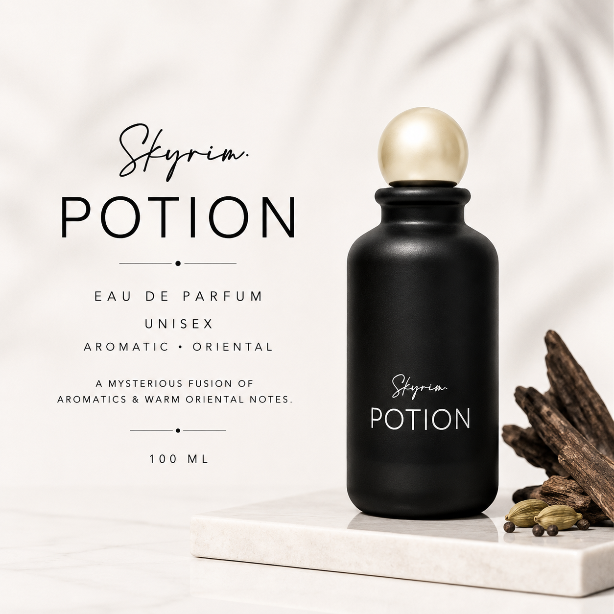 Potion Skyrim Eau De Parfum 100ml – Unisex Aromatic Oriental