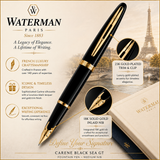 Waterman Carène Black Sea GT Fountain Pen – Medium Nib