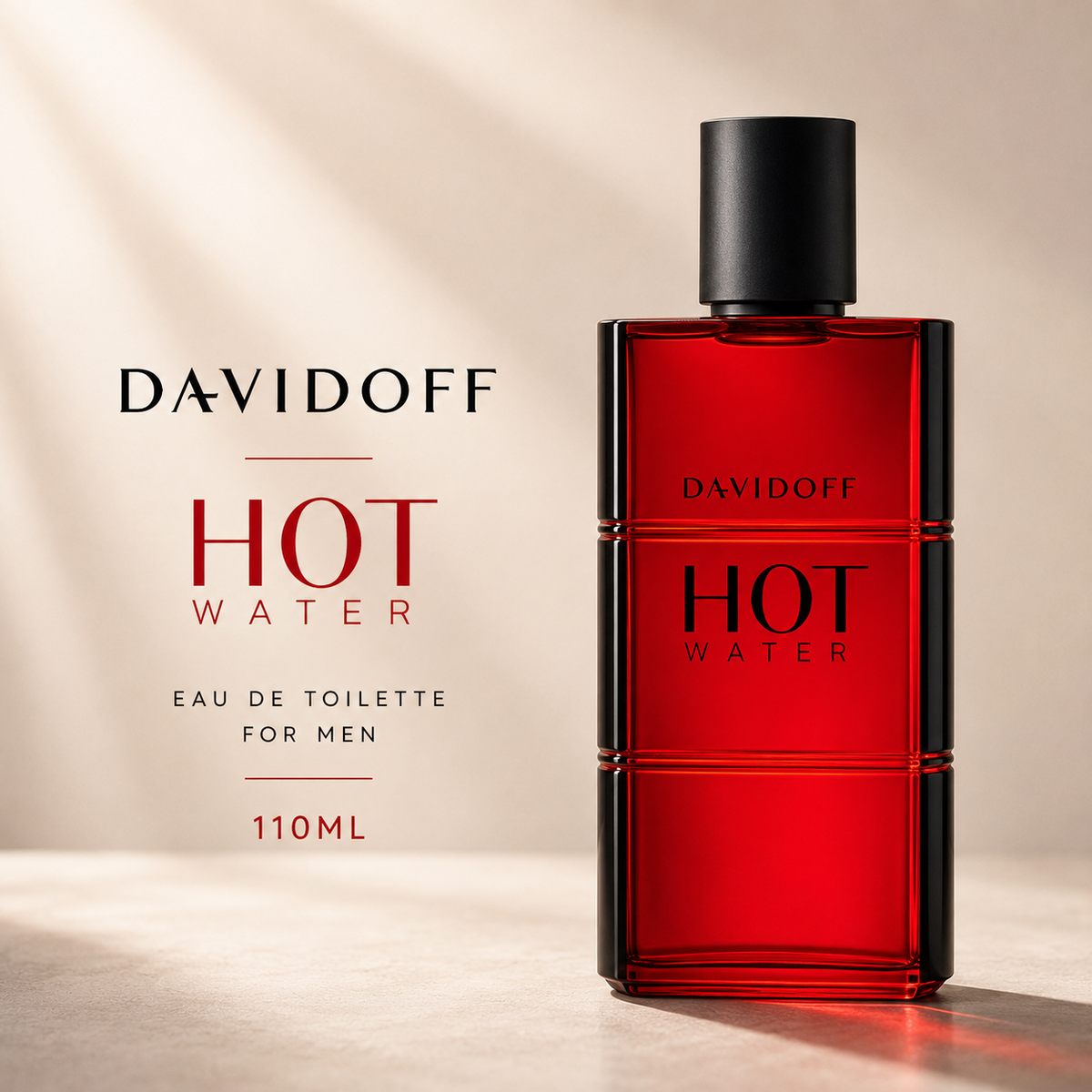 Davidoff Hot Water Eau de Toilette for Men – 110ml
