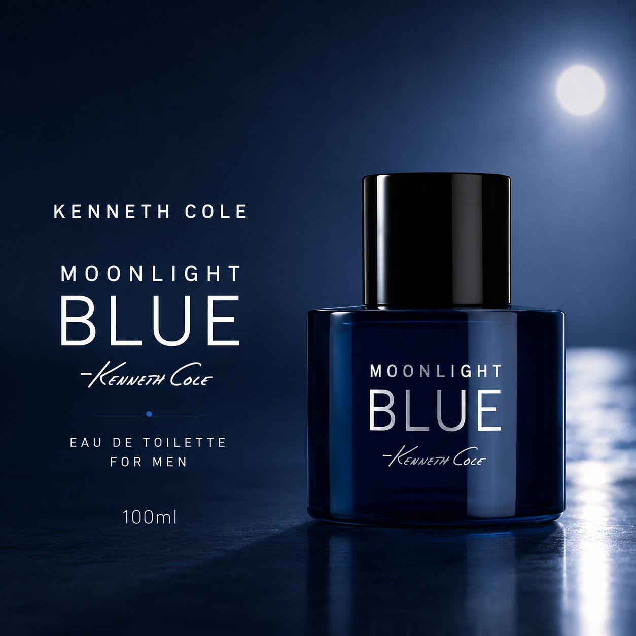 Kenneth Cole Moonlight Blue Eau de Toilette For Men 100ml