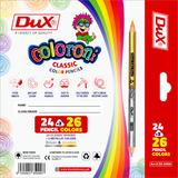 Dux Coloroni Classic Colour Pencils – 26-Color Set | DX-5000