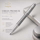 Parker Urban Premium Silvered Powder CT Rollerball Pen