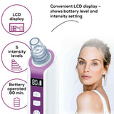 Beurer FC 41 electric blackhead remover and vacuum facial cleanser, white device, additional view 6