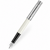 Waterman Allure Deluxe White CT Fountain Pen – Fine Nib (F)