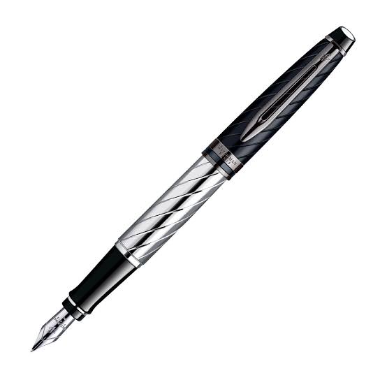 Waterman Expert Precious Black Fountain Pen – Premium Writing Instrument
