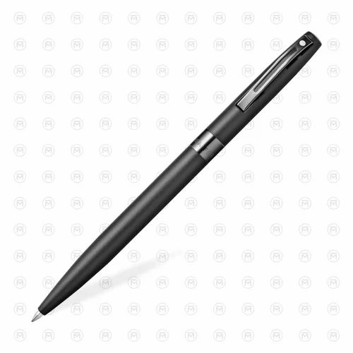 Sheaffer Reminder 9017 Ballpoint Pen — Matte Black | Black PVD Trim