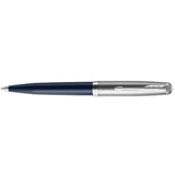 Parker 51 Ballpoint Pen – Midnight Blue with Chrome Trim | Iconic Luxury Pen