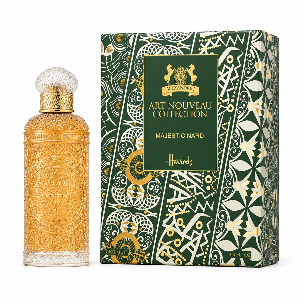 Alexandre.J Art Nouveau Collection Majestic Nard For Unisex EDP 100Ml