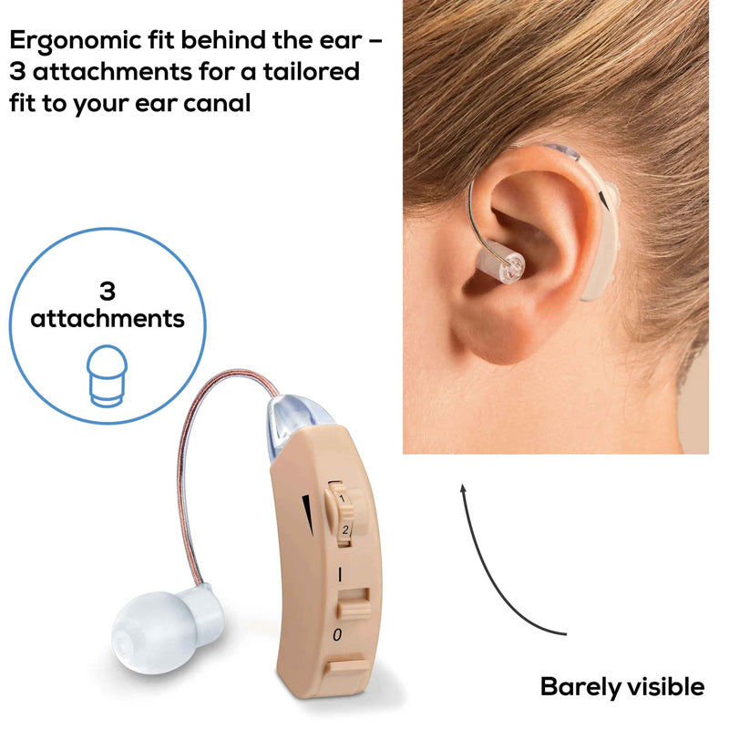 Beurer HA 50 Hearing Amplifier – Clear Sound, Comfortable Fit (Original Germany)