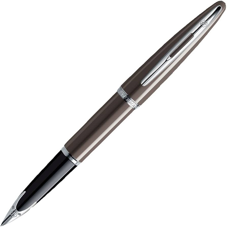 Waterman Carène Frosty Brown ST Fountain Pen – Medium Nib