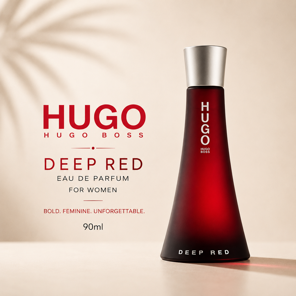 Hugo Boss Deep Red for Women Eau de Parfum – 90ml