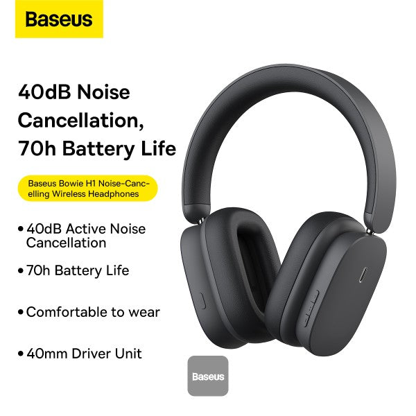 Baseus Bowie H1 Noise-Cancelling Wireless Headphones