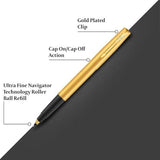 Parker Frontier Rollerball Pen – Gold Trim | Blue Ink
