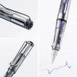 Lamy Vista Fountain Pen – Transparent, Medium Nib