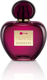 Antonio Banderas Her Secret Temptation EDT for Women – 80ml | Fresh Floral Fragrance