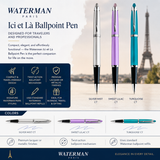 Waterman Ici Et La Ballpoint Pen – Sweet Lilac / Turquoise / Silver Mist