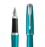 Parker Urban Core Fountain Pen – Vibrant Blue | Chrome Trim