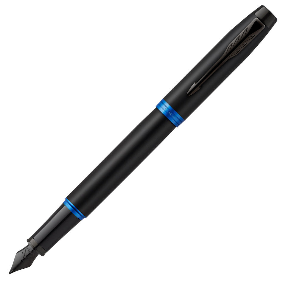 Parker IM Vibrant Ring Fountain Pen – Blue | Premium Fountain Pen