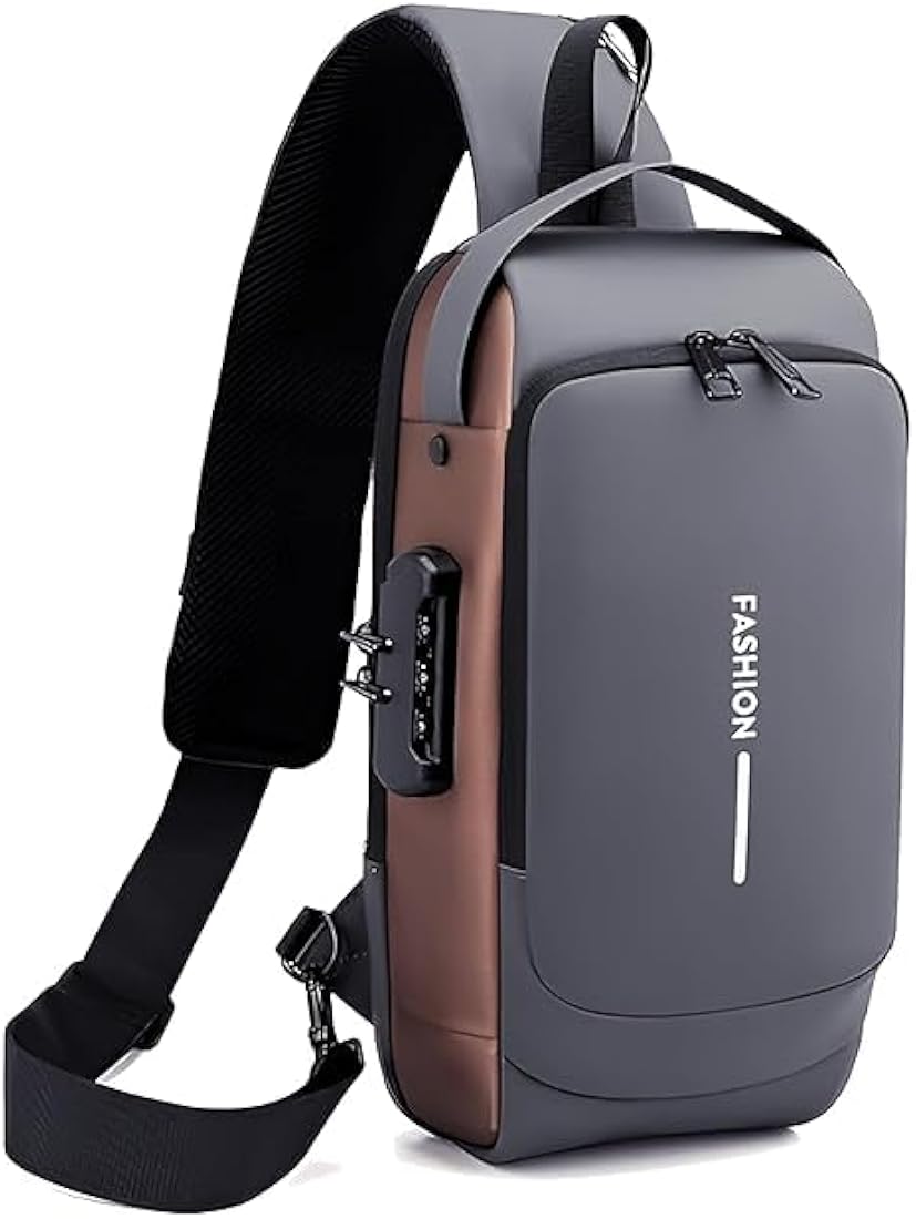 Anti-Theft Chest Crossbody Bag | Secure Travel Sling for Hajj & Umrah, Passport & Mobile Safe