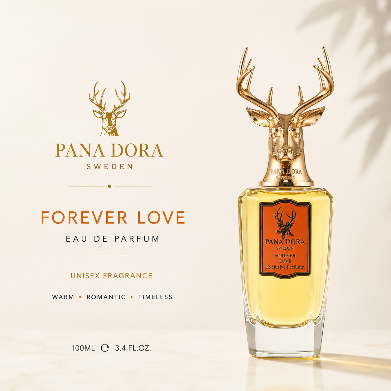 Pana Dora Forever Love Eau de Parfum For Unisex 100ml