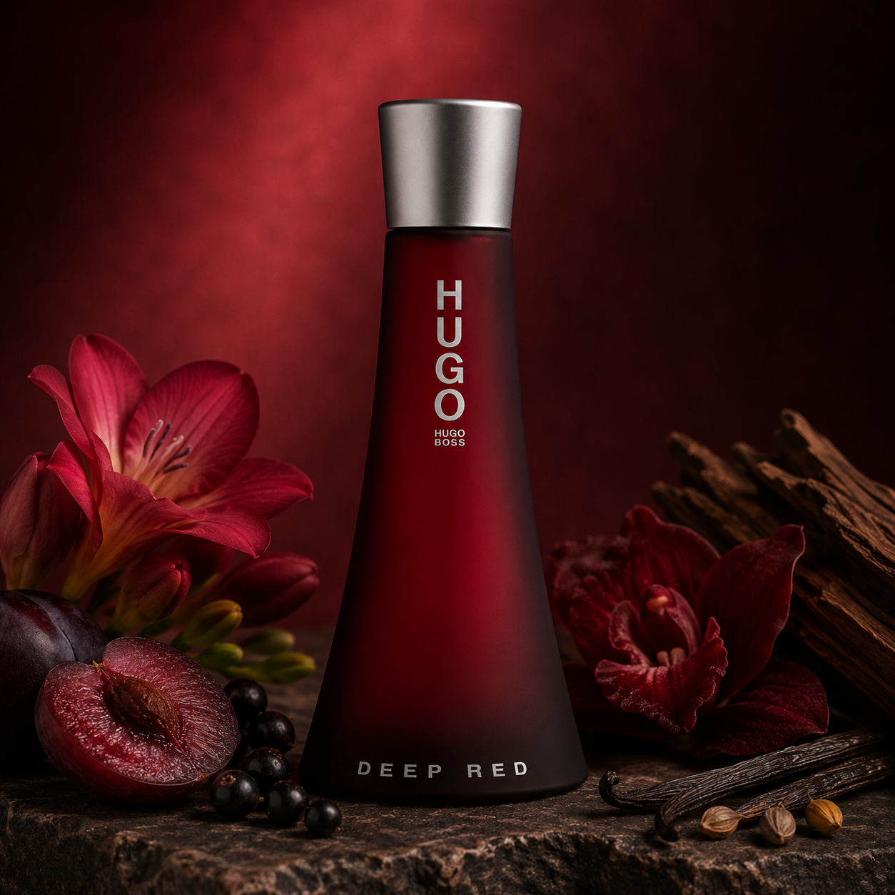 Hugo Boss Deep Red For Women Edp 90 Ml-Perfume