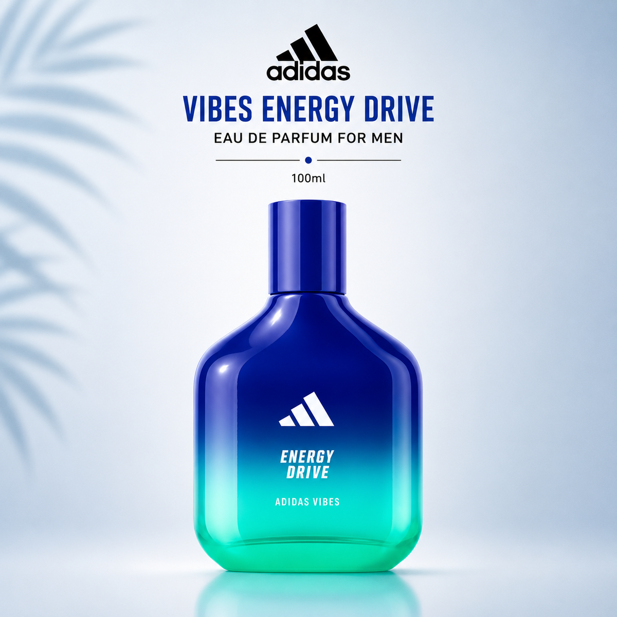 Adidas Vibes Energy Drive Eau de Parfum – 100ml