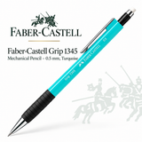 Faber-Castell Grip 1345 Mechanical Pencil – Turquoise, 0.5 mm
