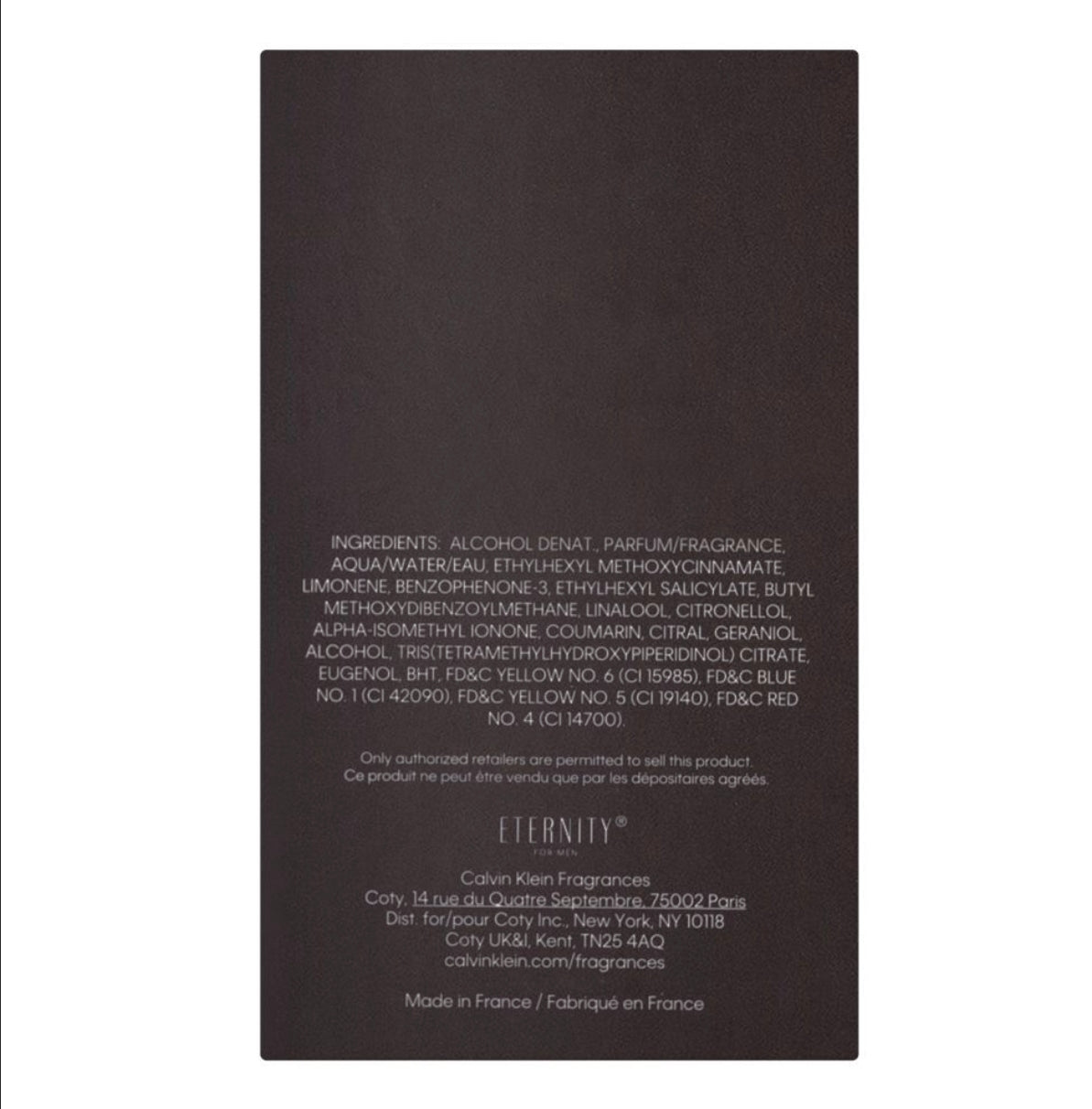 Calvin Klein Eternity for Men EDP 100ml | Parfum