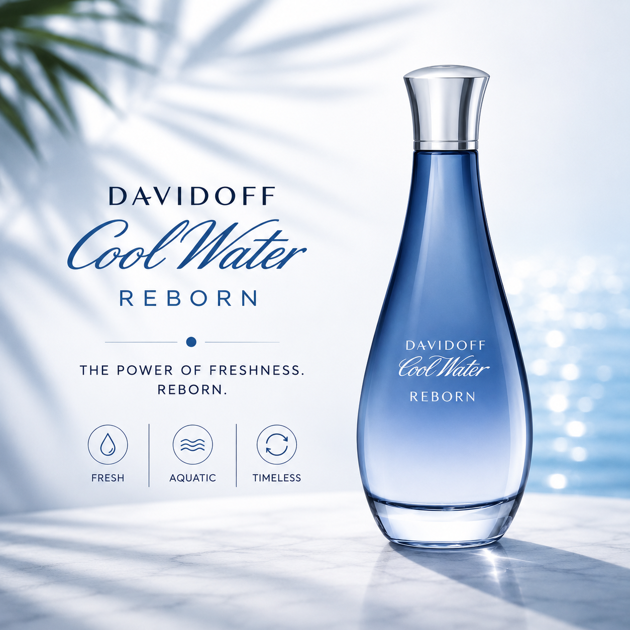 Davidoff Cool Water Reborn Eau de Parfum – Women 100ml