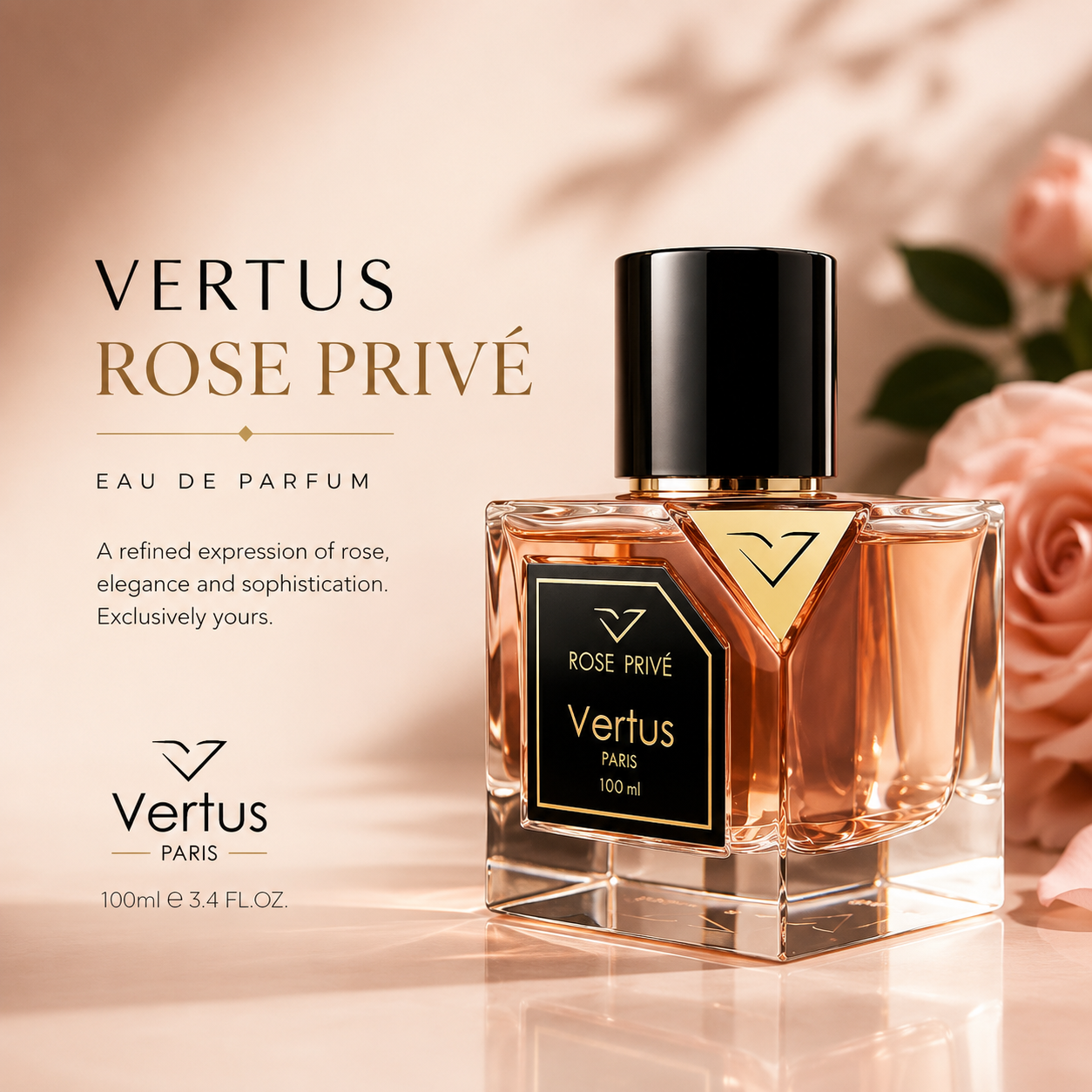 VERTUS ROSE PRIVE EDP 100 ML