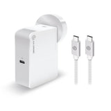 Alogic 60W USB-C Laptop & MacBook Charger – Travel Edition | AU, EU, UK, US Plugs + 2m Cable