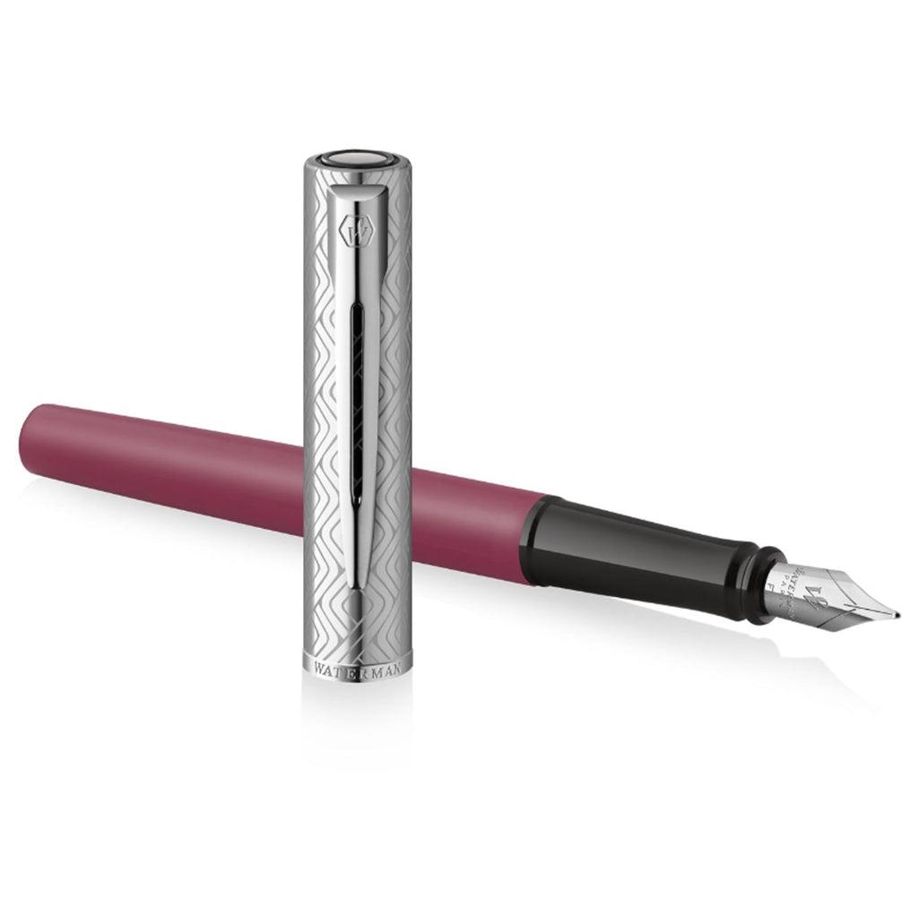 Waterman Allure Deluxe Pink CT Fountain Pen – Fine Nib (F)