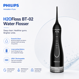 H2OFloss BT-02 Water Flosser – Cordless Oral Irrigator | USB-C Rechargeable