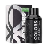 Benetton Colors Black Intenso EDP 100ml – Men's Fragrance