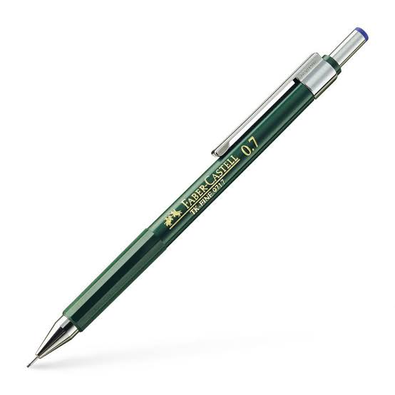 Faber-Castell TK-Fine Mechanical Pencil – Green, 0.7 mm
