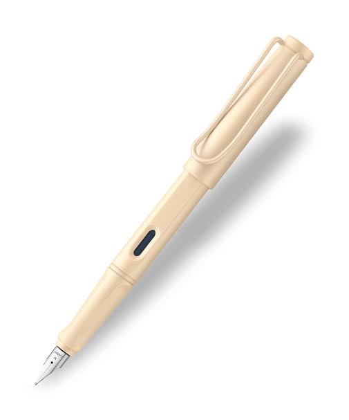 Lamy Safari Cream Fountain Pen – Medium Nib