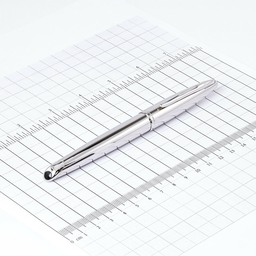 Waterman Carene Silver Meridians Rollerball Pen