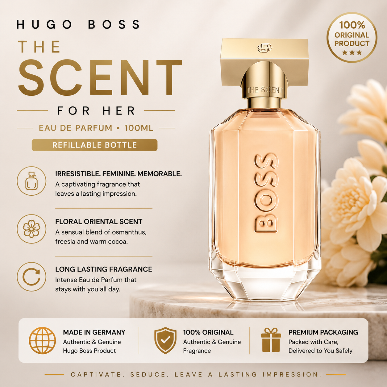 Hugo Boss The Scent for Her Refillable — EDP 100ml