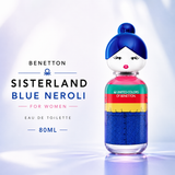 Benetton Sisterland Blue Neroli For Women Edt 80Ml