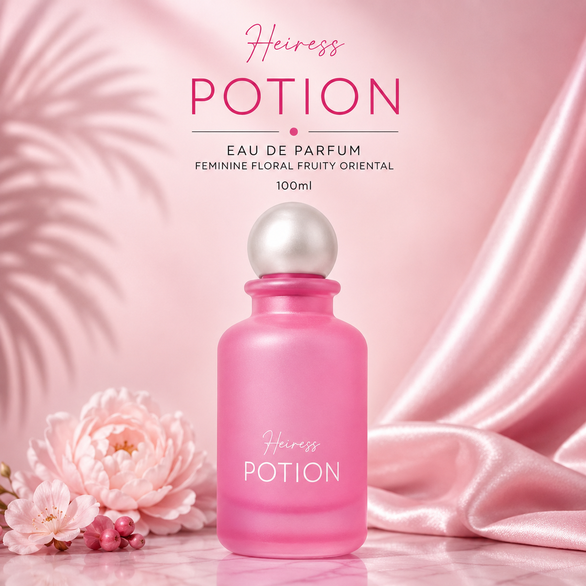 Potion Heiress Eau De Parfum 100ml – Feminine Floral Fruity Oriental