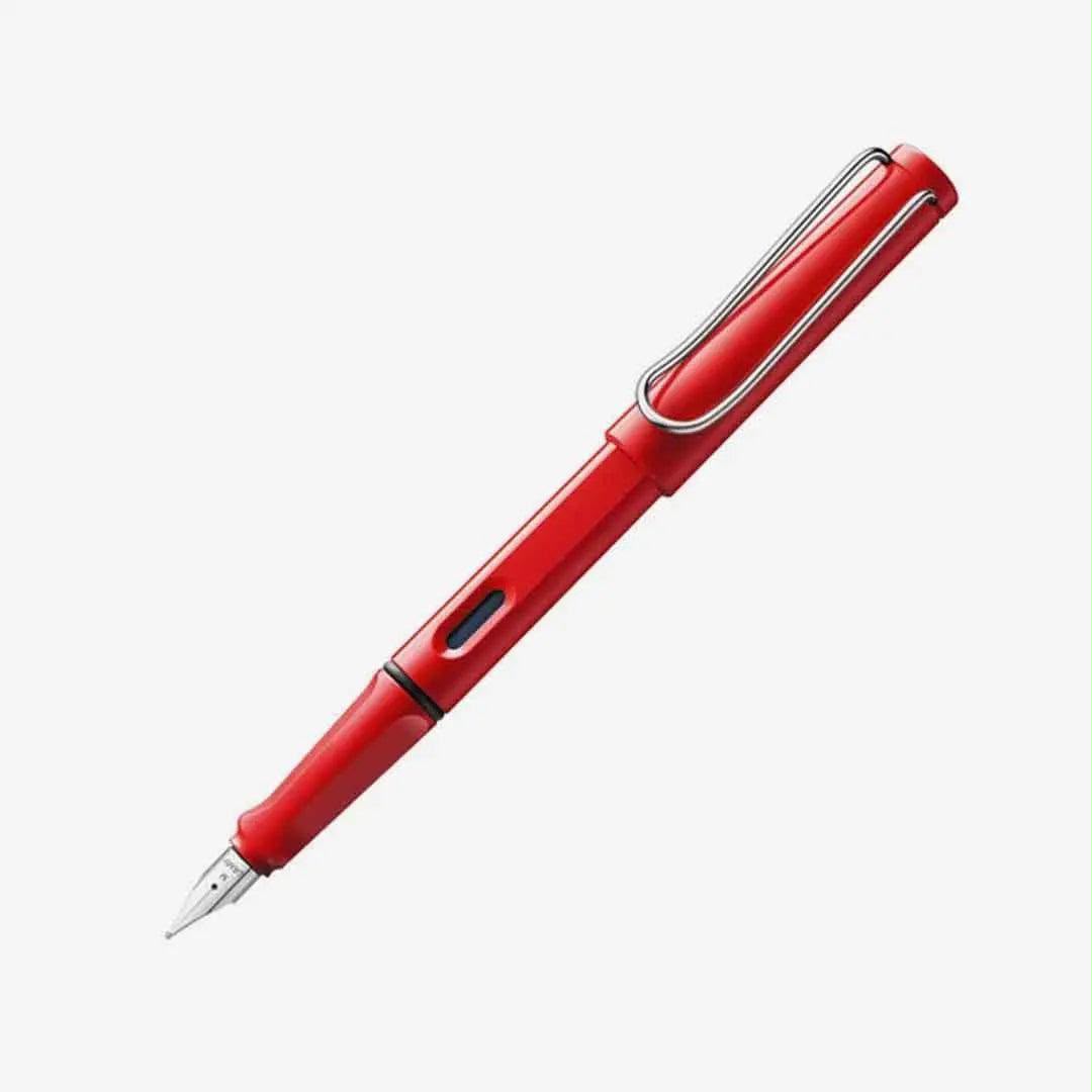 Lamy Safari Red Fountain Pen – Medium Nib