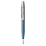 Parker Sonnet Ballpoint Pen – Premium Metal Blue with Chrome Trim | Premium Ballpoint Pen