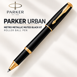 Parker Urban Metro Metallic Muted Black GT Roller Ball Pen