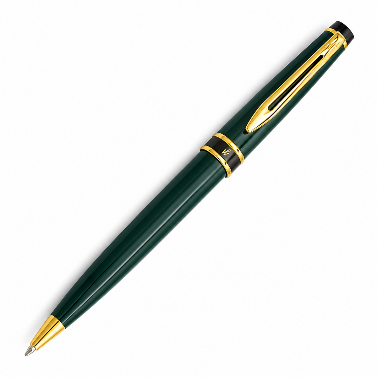 Waterman Hémisphère Green Lacquer Ballpoint Pen