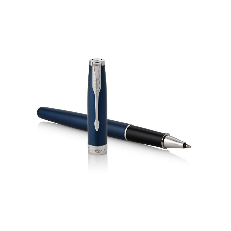 Parker Sonnet Rollerball Pen – Blue Lacquer Palladium Trim